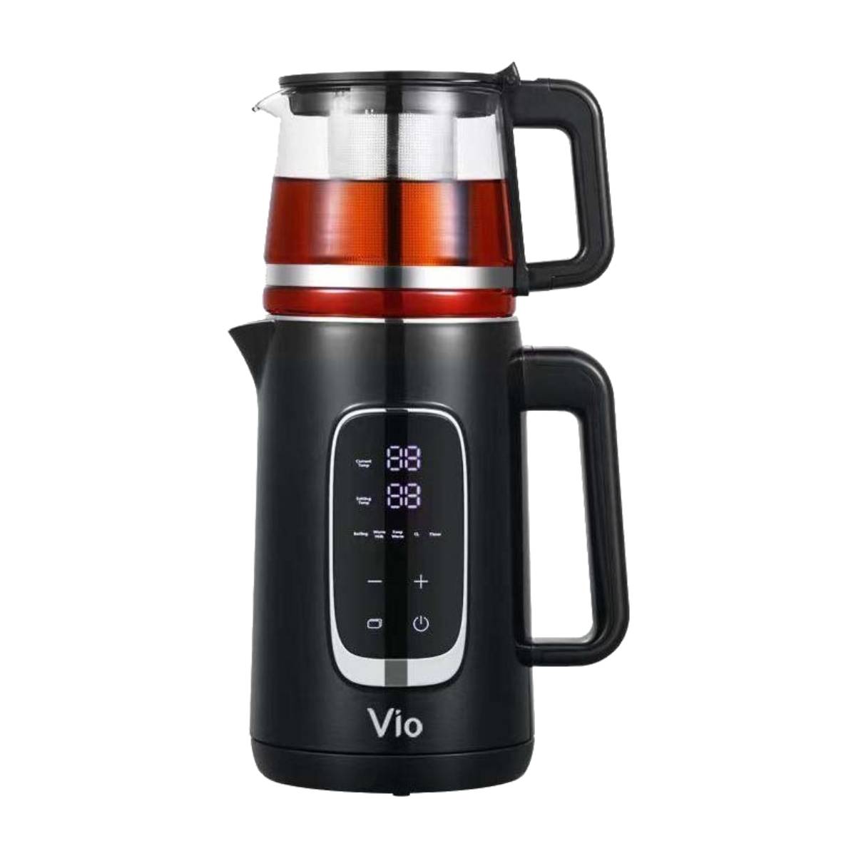 vio-v508-black چای ساز روی هم ویو مدل V-508